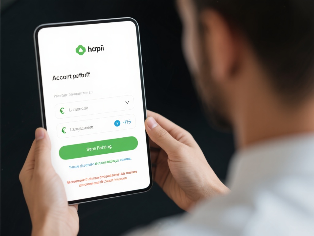 选择账户偏好
注册过程中，你可以根据个人需求选择